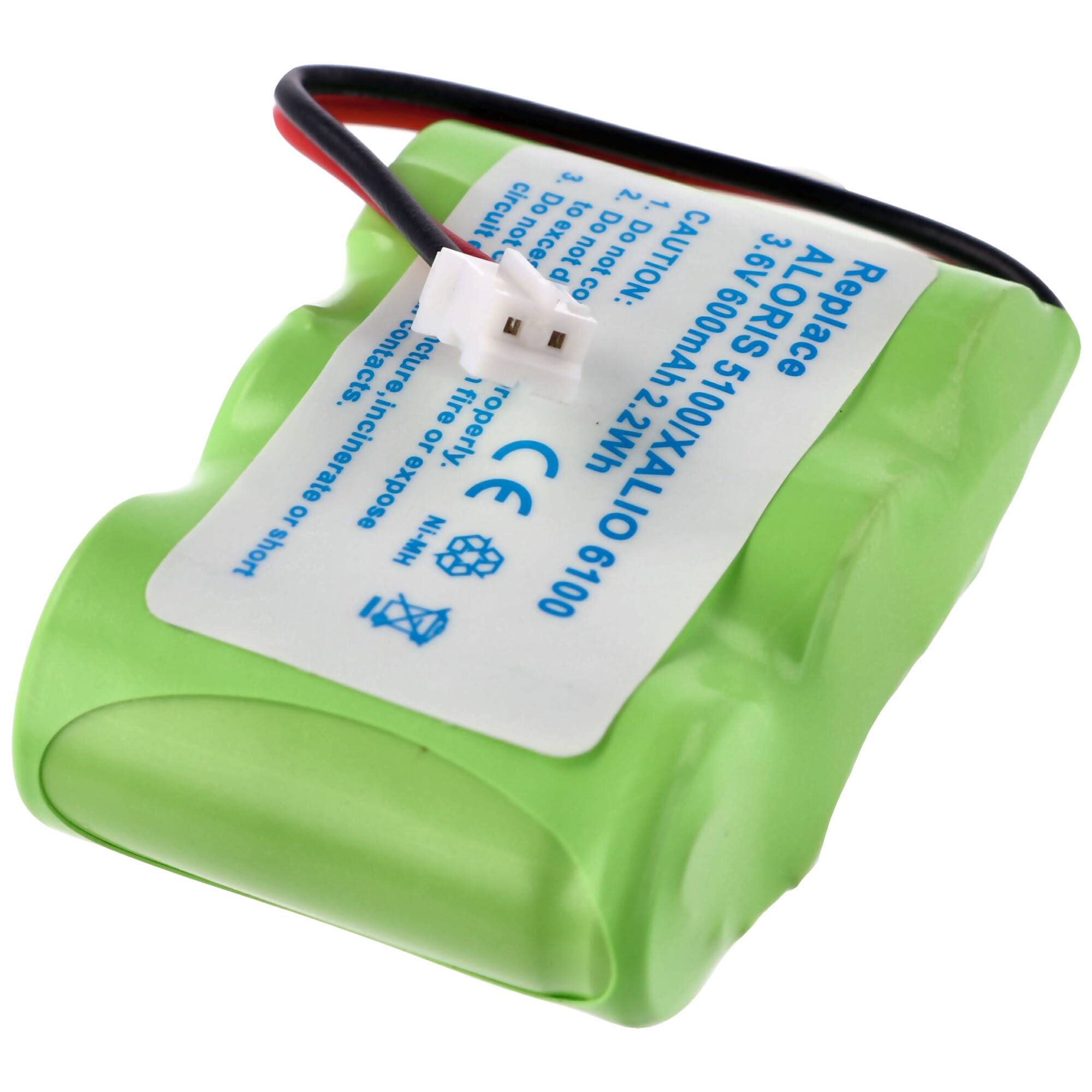 Akku passend für Philips Aloris 5100 NiMH-Akku Xalio 6100 3,6 Volt 600mAh