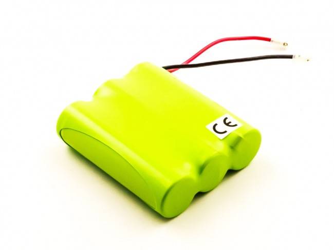 Akku passend für Schnurlos-Telefon Universal, Panasonic, Philips, Sanyo, NiMH, 3,6V, 1300mAh