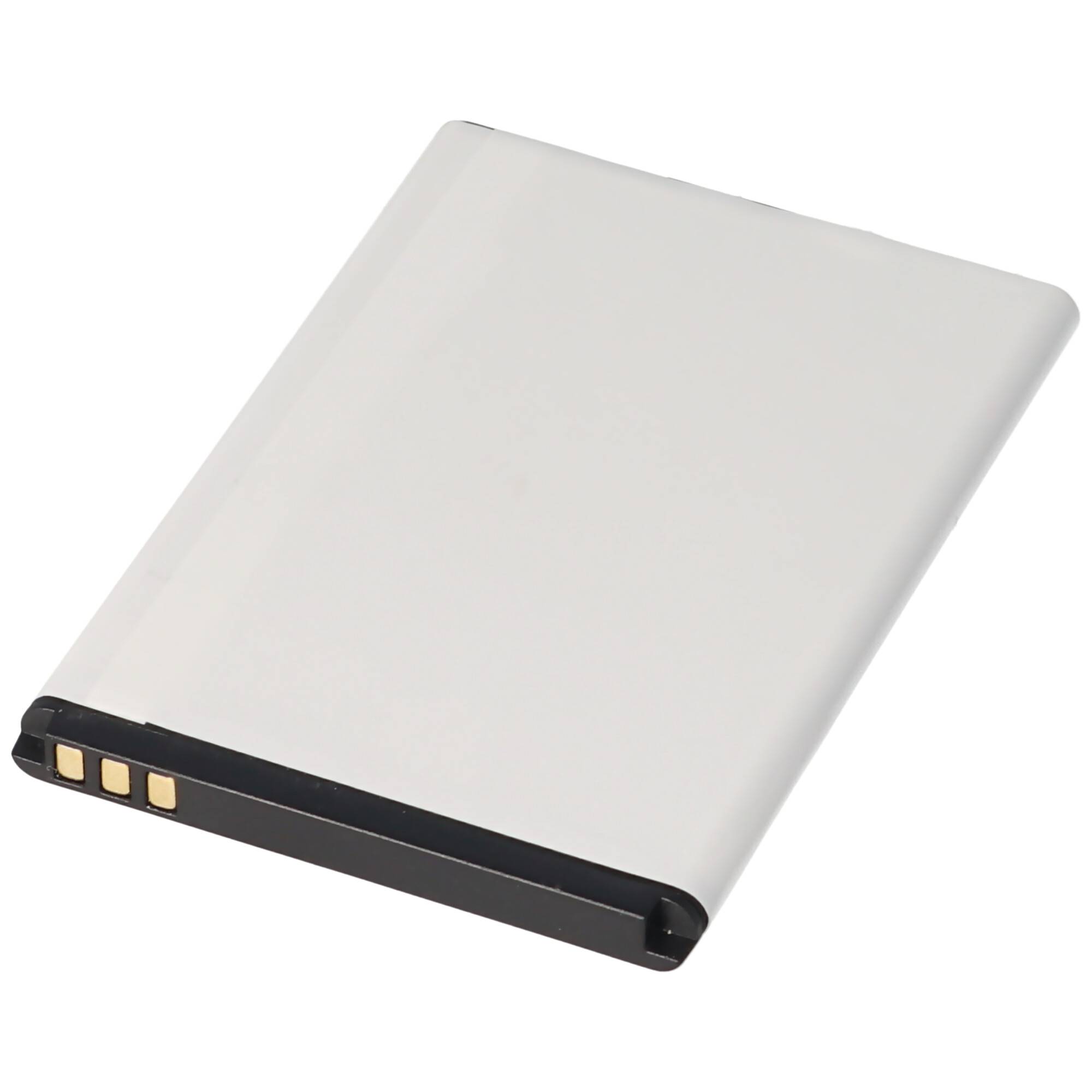 Akku passend für ZTE Kis II Max, Li-Ion, 3,7V, 1100mAh, 4,1Wh