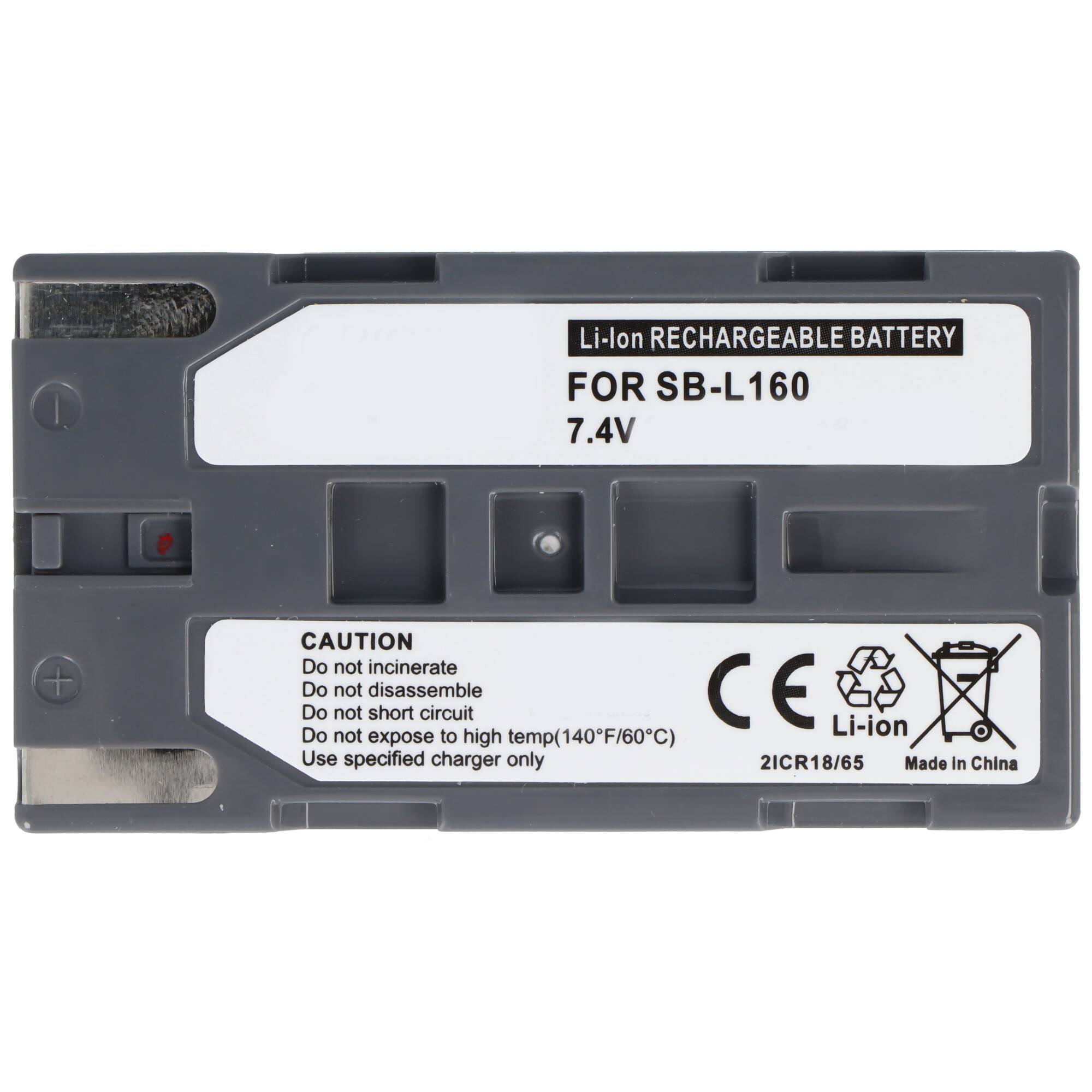 AccuCell Akku passend für MEDION SB-L160, Samsung SB-L110A