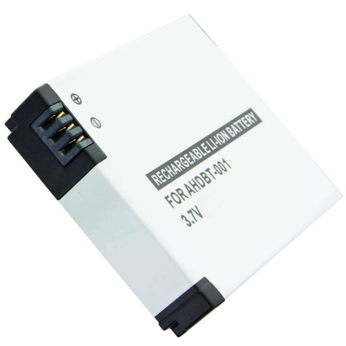 Akku passend für GoPro HD Hero, Li-Ion, 3,7V, 1050mAh, 3,9Wh