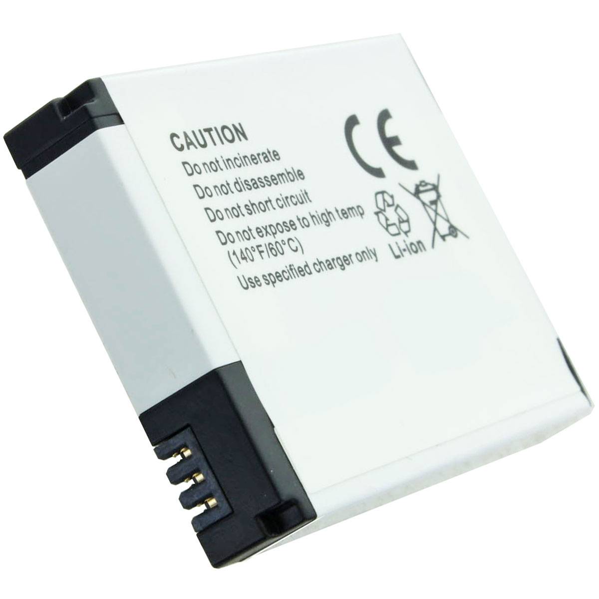 Akku passend für GoPro HD Hero, Li-Ion, 3,7V, 1050mAh, 3,9Wh