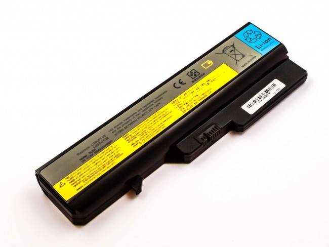 Akku passend für Lenovo G560, G575, Li-Ion, 10,8V, 5200mAh, 56,2Wh, black
