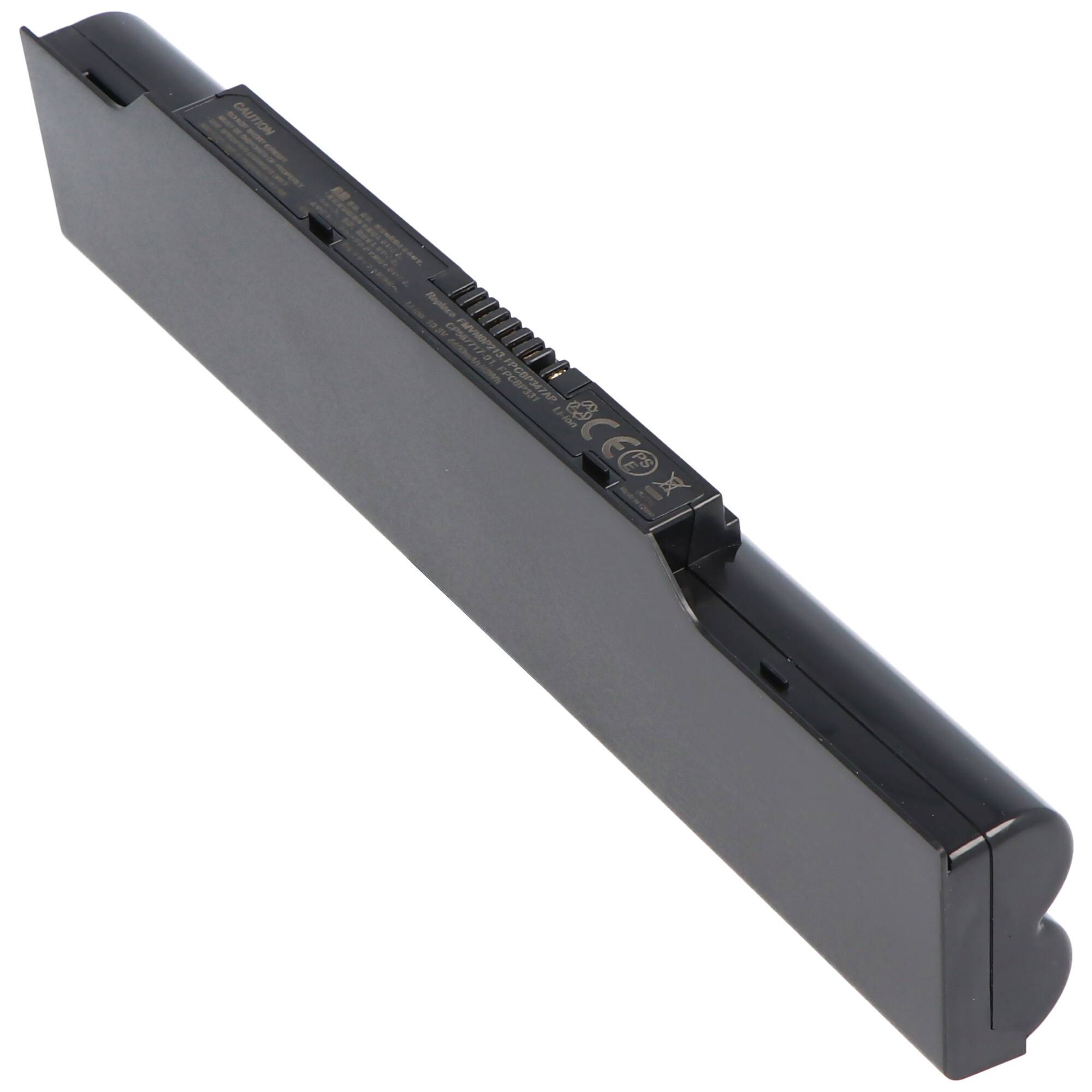 Akku passend für Fujitsu LifeBook A532, AH532, Li-Ion, 10,8V, 4400mAh, 47,5Wh, black