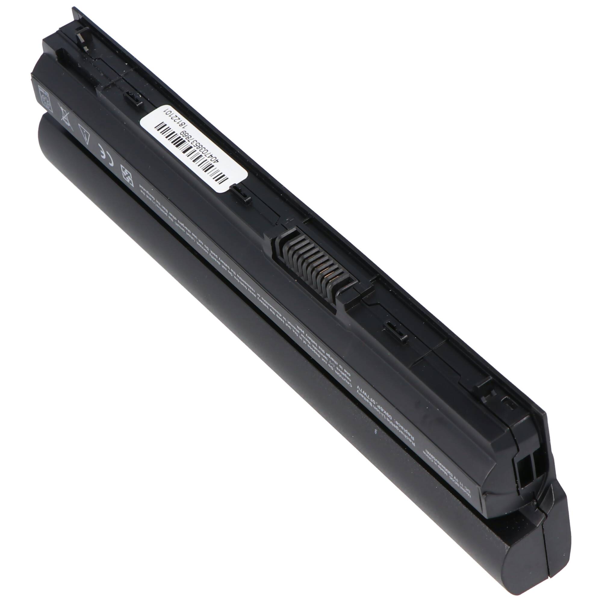 Akku passend für Dell Latitude E6330, Li-Ion, 11,1V, 5200mAh, 57,7Wh, black