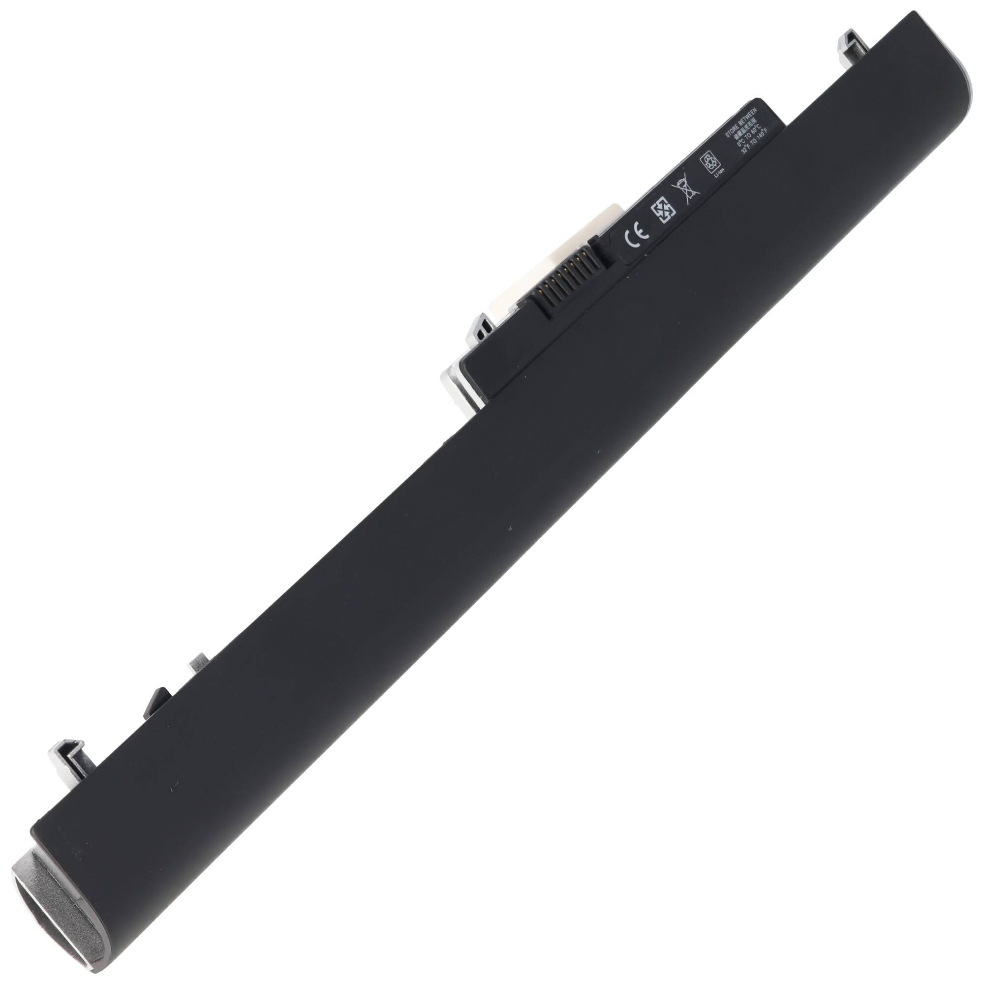 Akku passend für HP Pavilion SleekBook 14, Li-Ion, 14,8V, 2200mAh, 32,6Wh, silver and black
