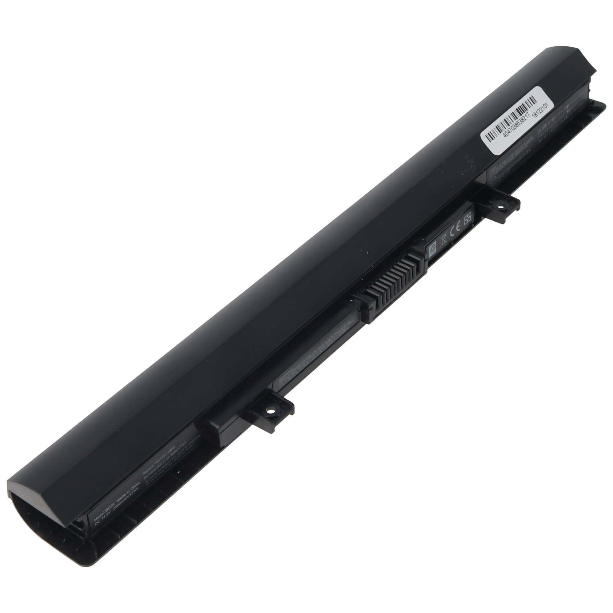 Akku passend für Toshiba Sat C55, C55D, Li-Ion, 14,8V, 2200mAh, 32,6Wh, black