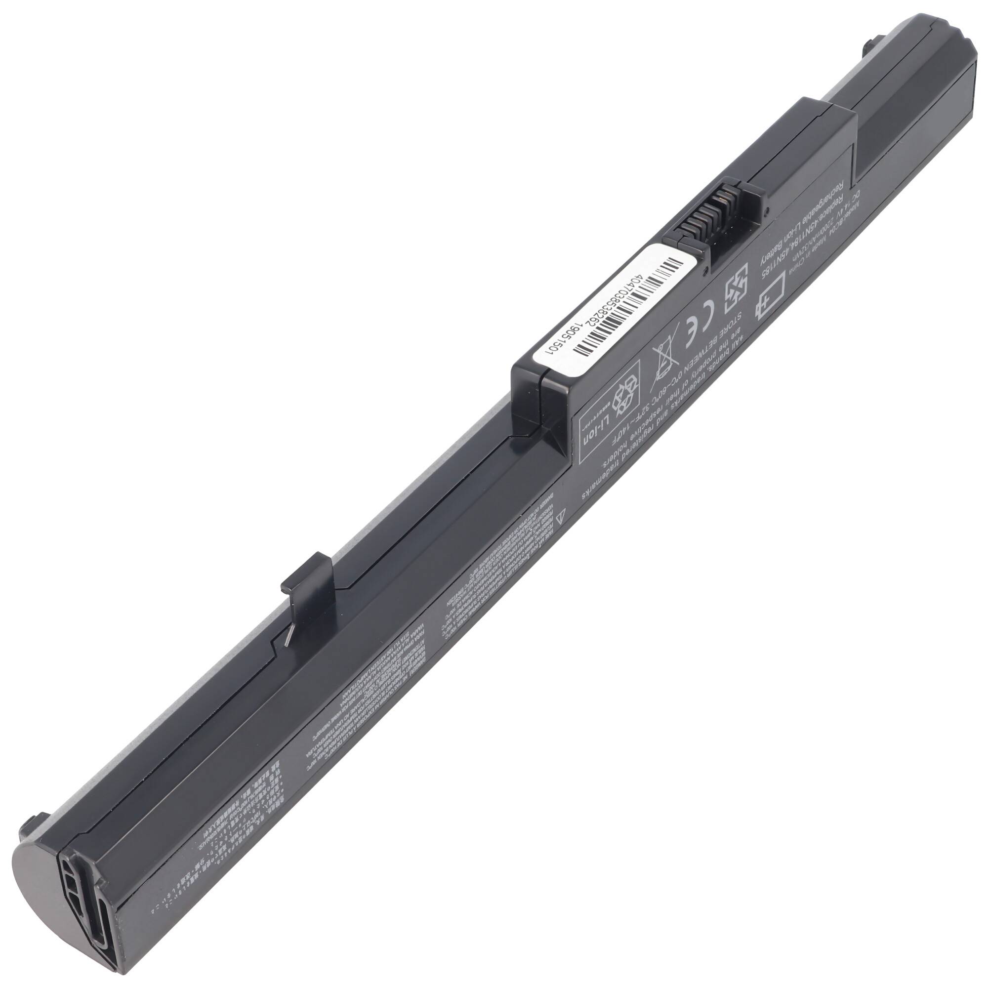 Akku passend für Lenovo B40, N40, N50, Li-Ion, 14,4V, 2200mAh, 31,7Wh, black
