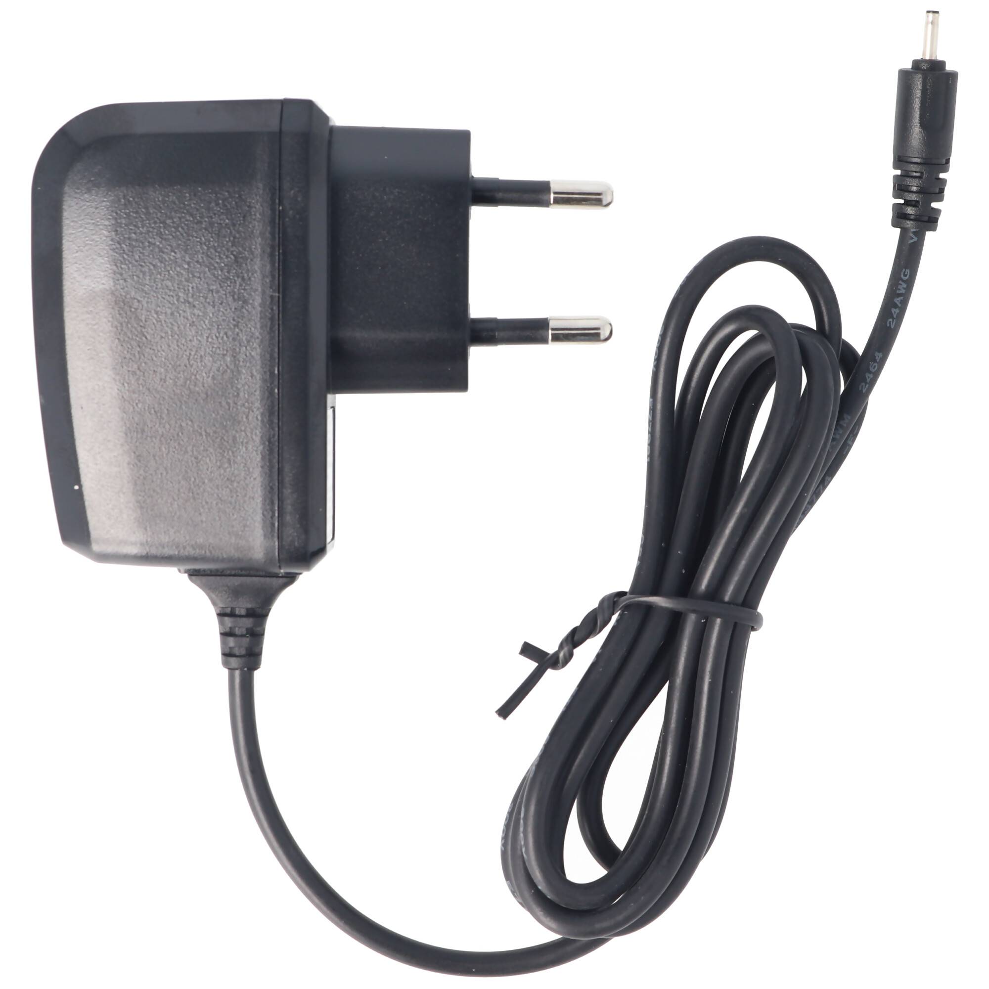 Travel charger, Reise-ladegerät für Nokia mit 2mm plug, 500mA