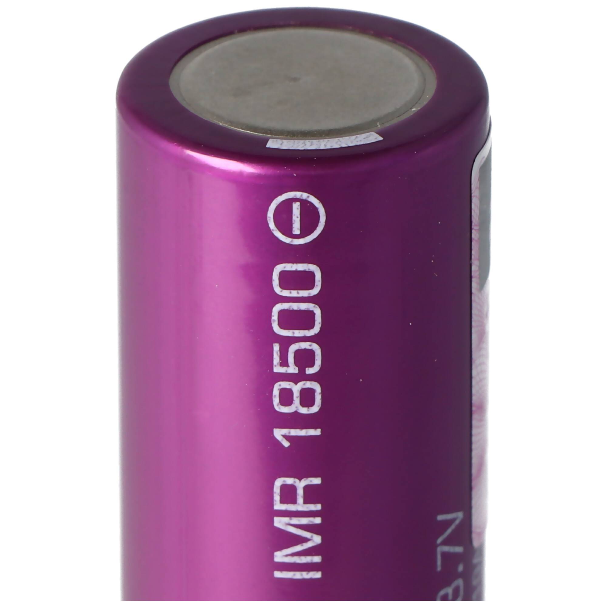 Efest Purple IMR18500, 1000mAh 3,7V, 50.10x19,3mm, Button Top, ungeschützt