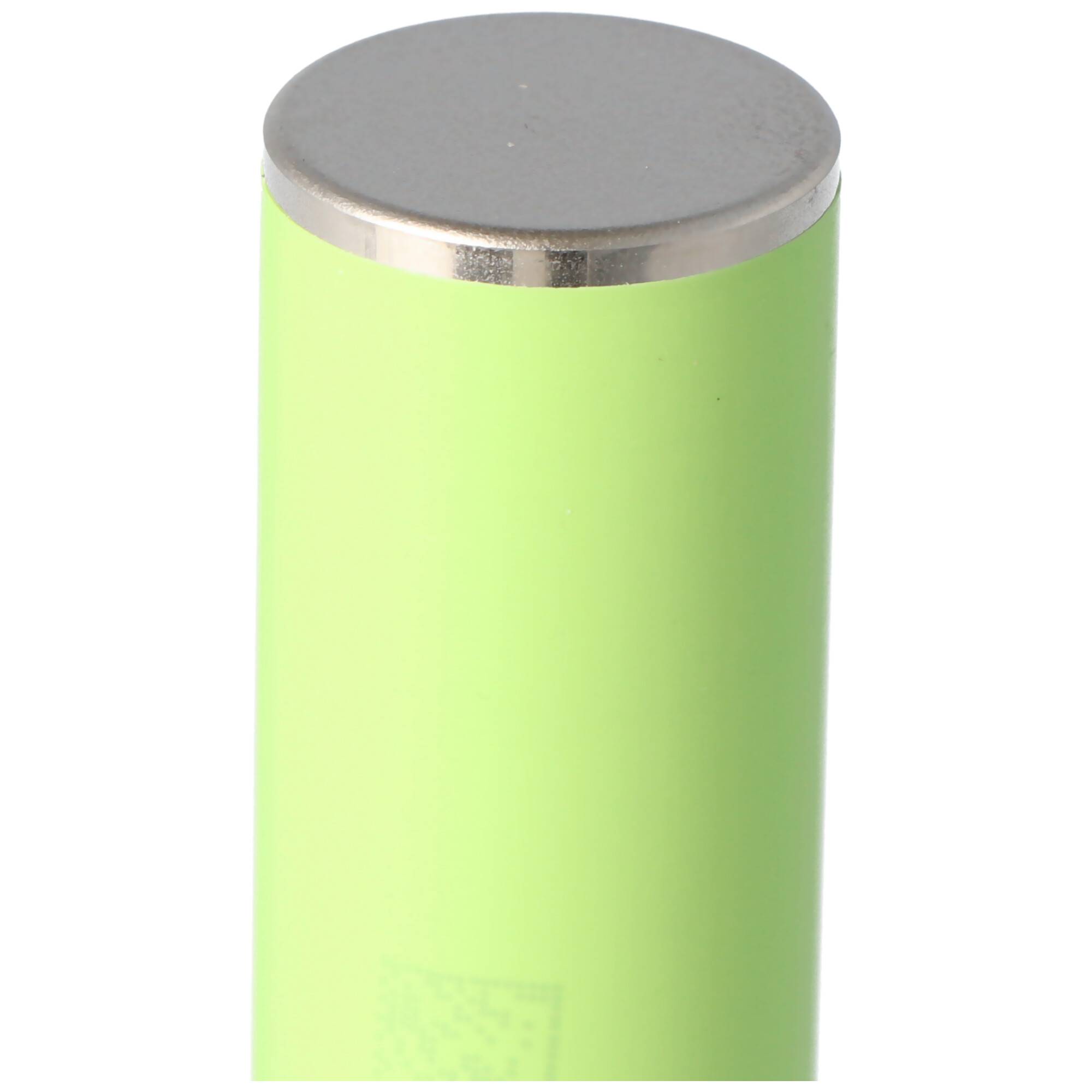 Panasonic NCR18500A 2040mAh 3,6V bis 3,7V min. 1900mAh max. 2040mAh Abmessungen 49,2x18,6mm Flat Top ohne Kopf