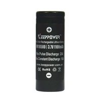 Keeppower IMR18500 - 1100mAh, 3,7V (10A) Li-Ion-Akku Keeppower IMR18500 - 1100mAh, 3,7V (10A) Li-Ion-Akku