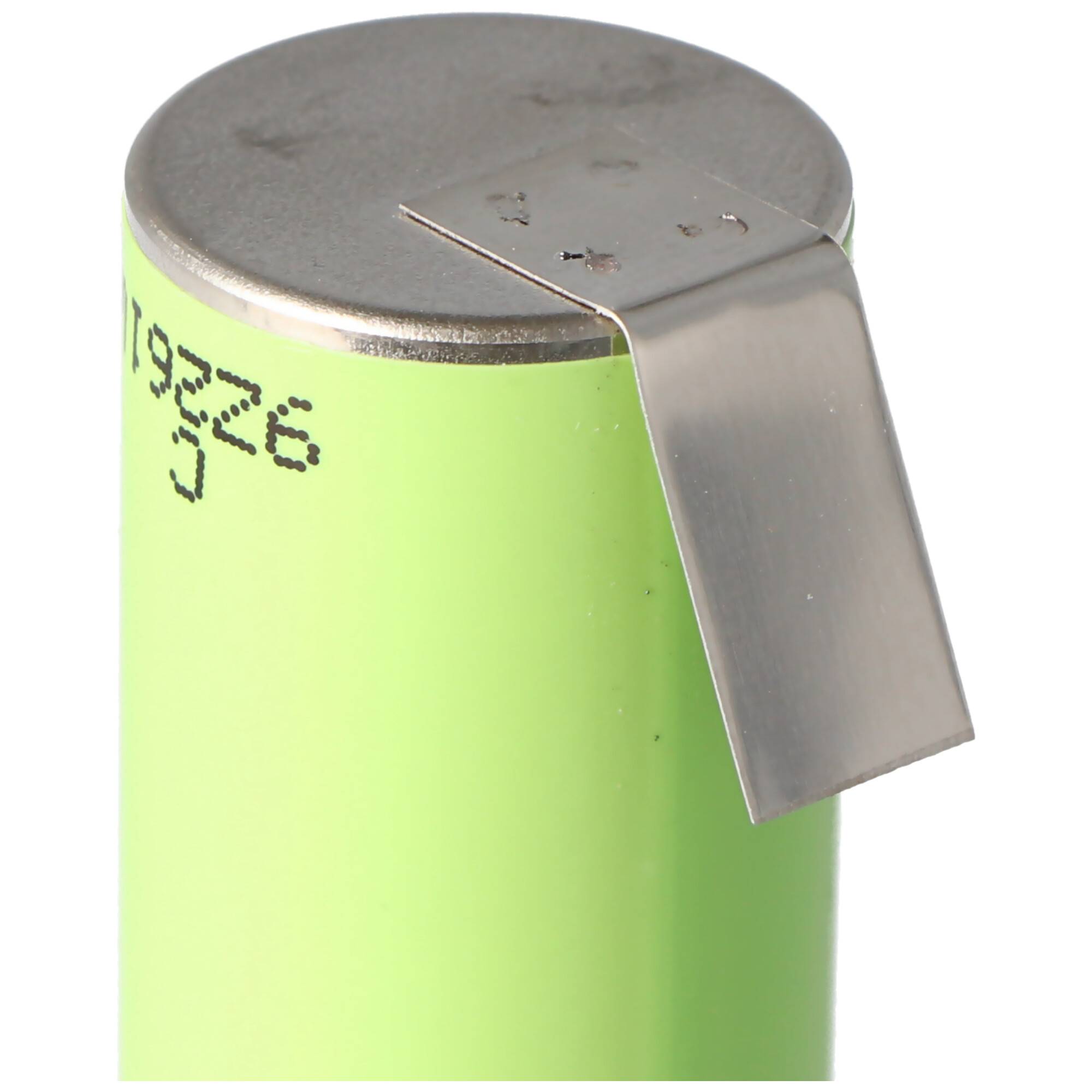 Panasonic NCR18500A min. 1900mAh max. 2040mAh 3,6V bis 3,7V mit Lötfahne Z