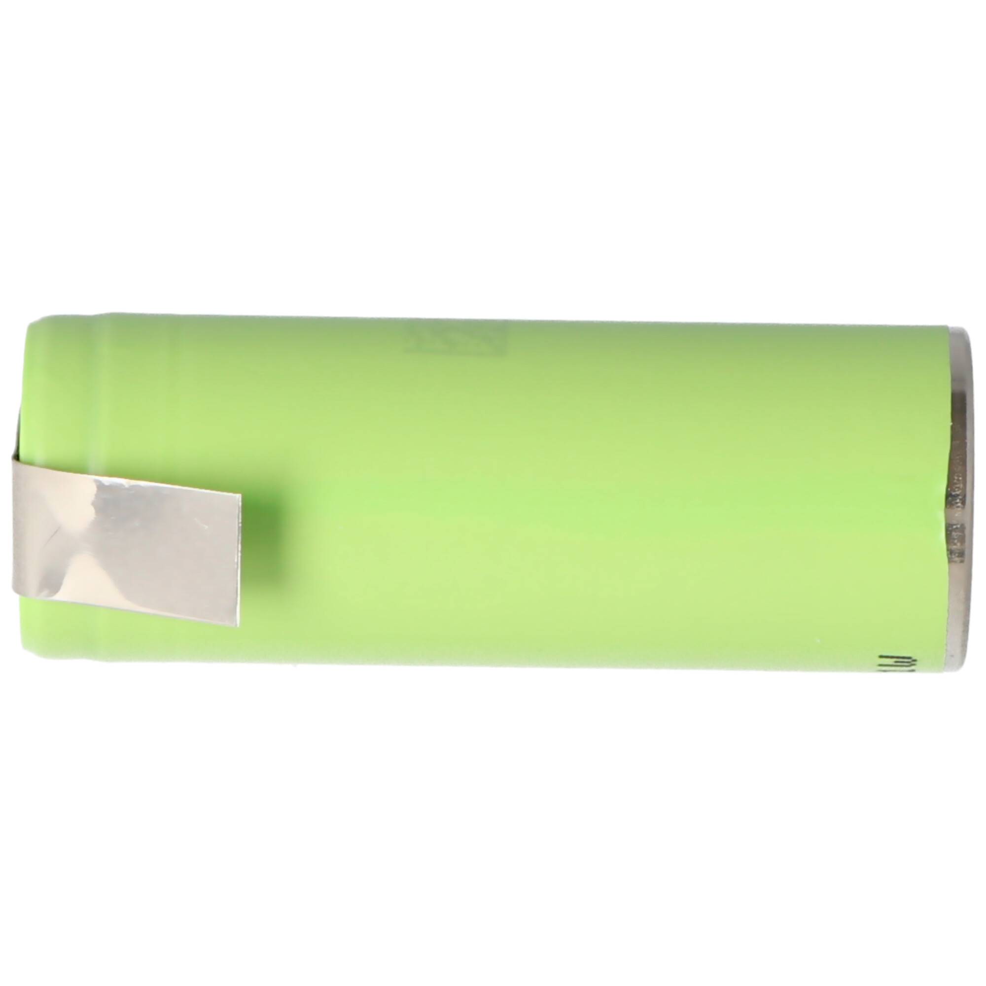 Panasonic NCR18500A min. 1900mAh max. 2040mAh 3,6V bis 3,7V mit Lötfahne Z