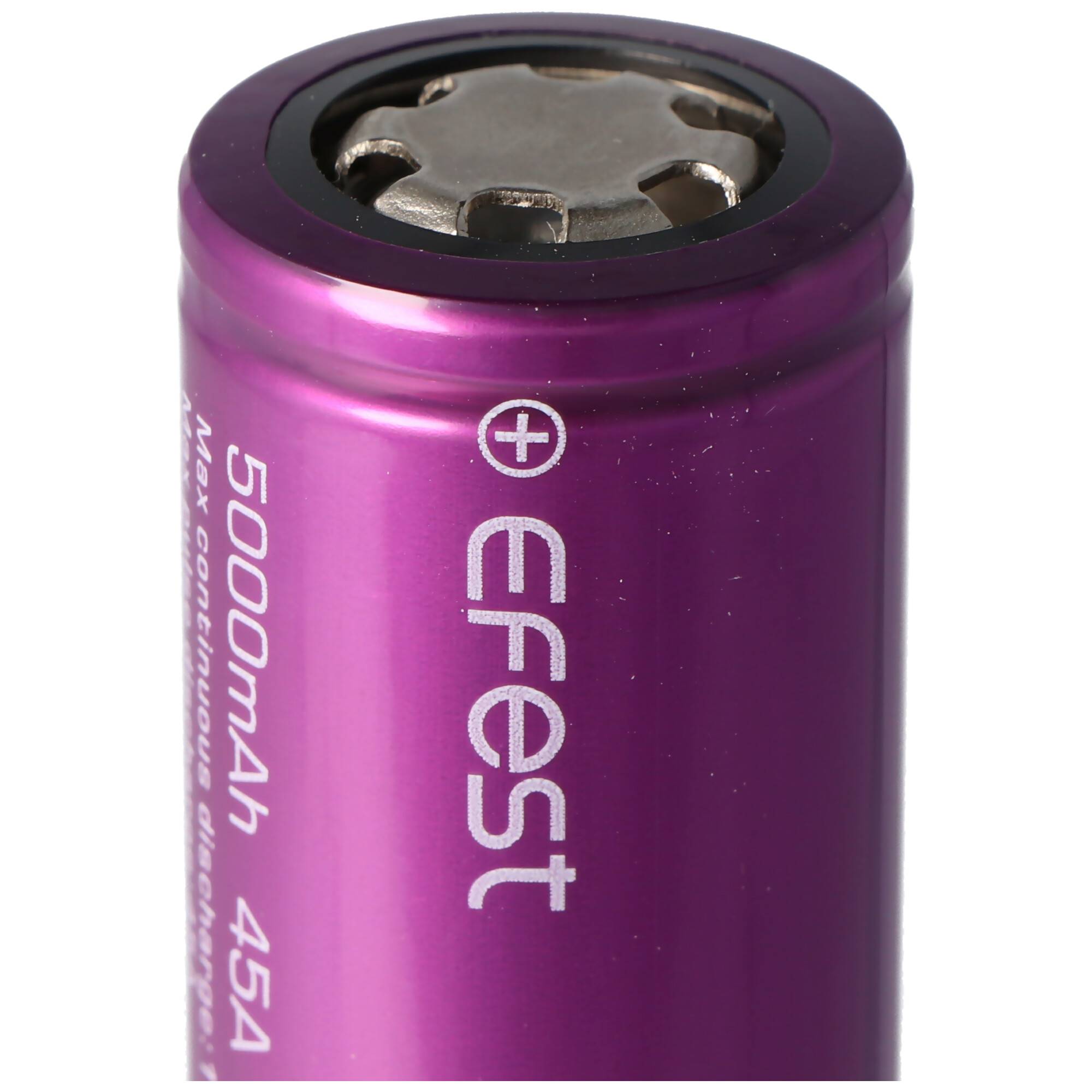 Efest Purple IMR26650 5000mAh, 3,6V - 3,7V Li-Ion-Akku ungeschützt 26,12x66,5mm