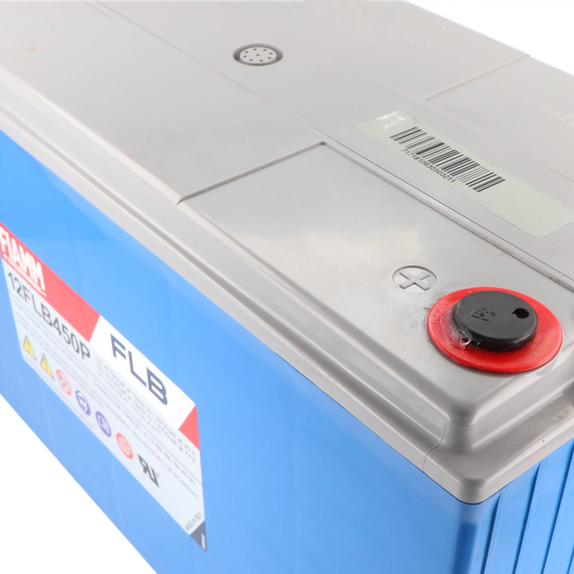 Fiamm Highlite 12FLB450 P, Blei Akku mit M8 Schraubanschluss 12V, 115000mAh, 7171810630500211