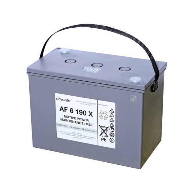 Exide AF 06 190 XOS Blei Akku 6V, 190500mAh