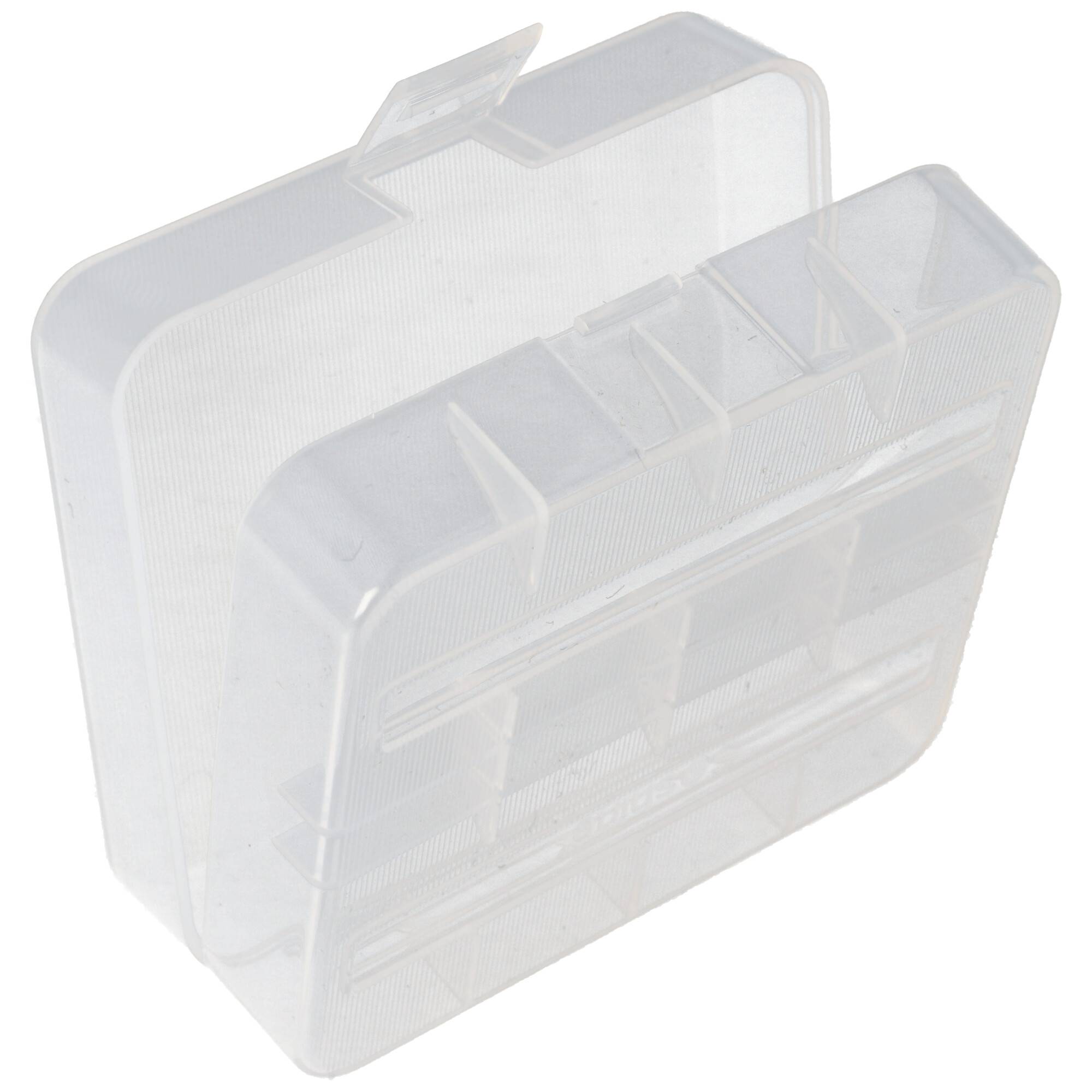 Akku-Aufbewahrungsbox für 1 oder 2x 26650 max. Akkulänge bei 71,2mm