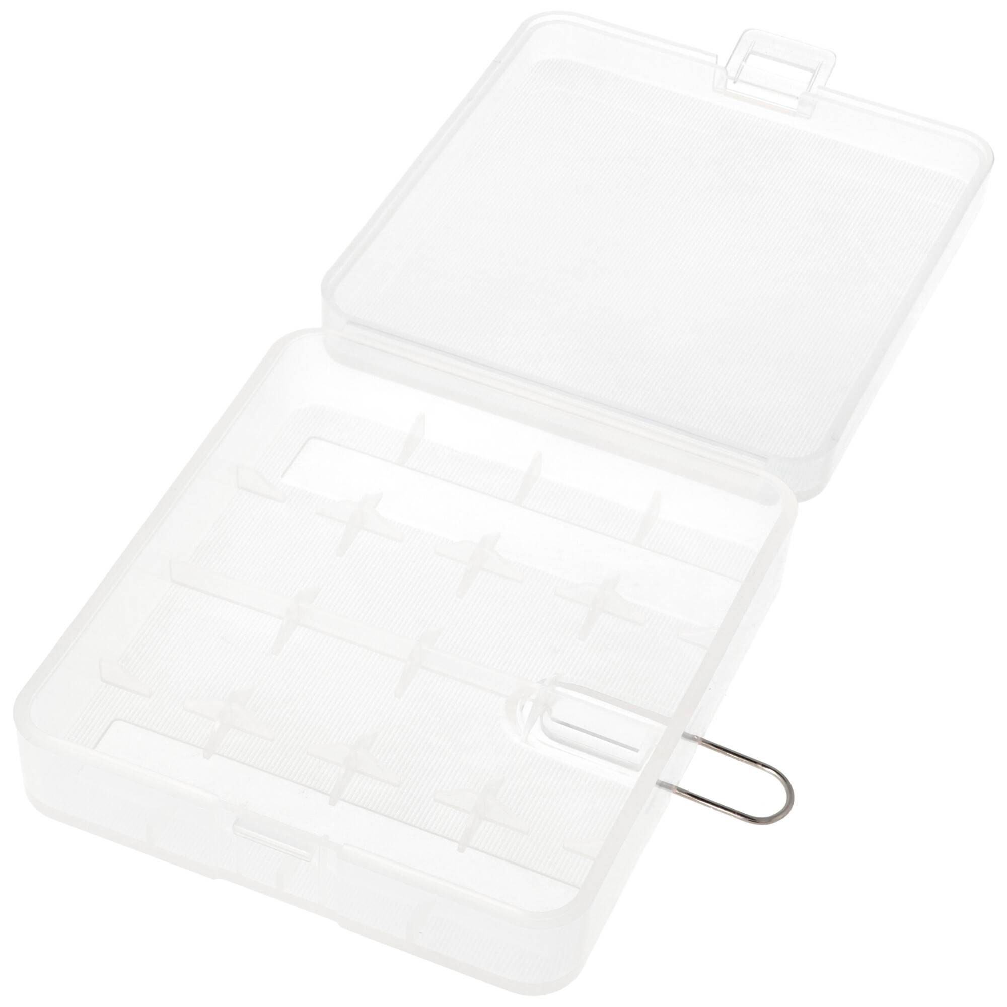 Aufbewahrungsbox für 4x 18650 Akkuzellen