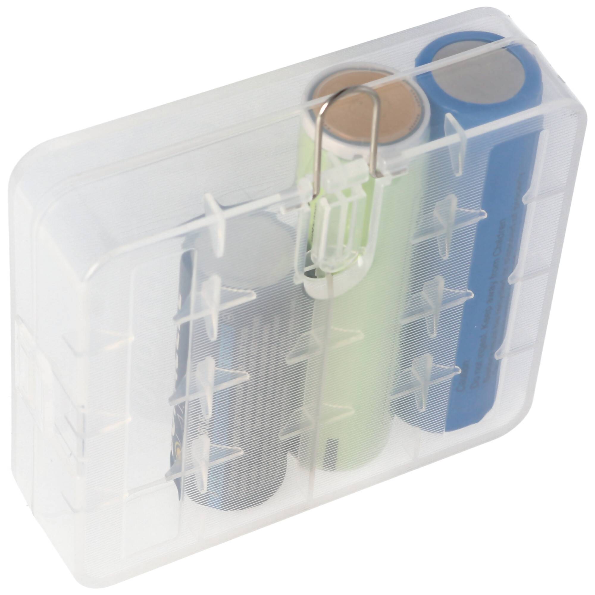 Aufbewahrungsbox für 4x 18650 Akkuzellen