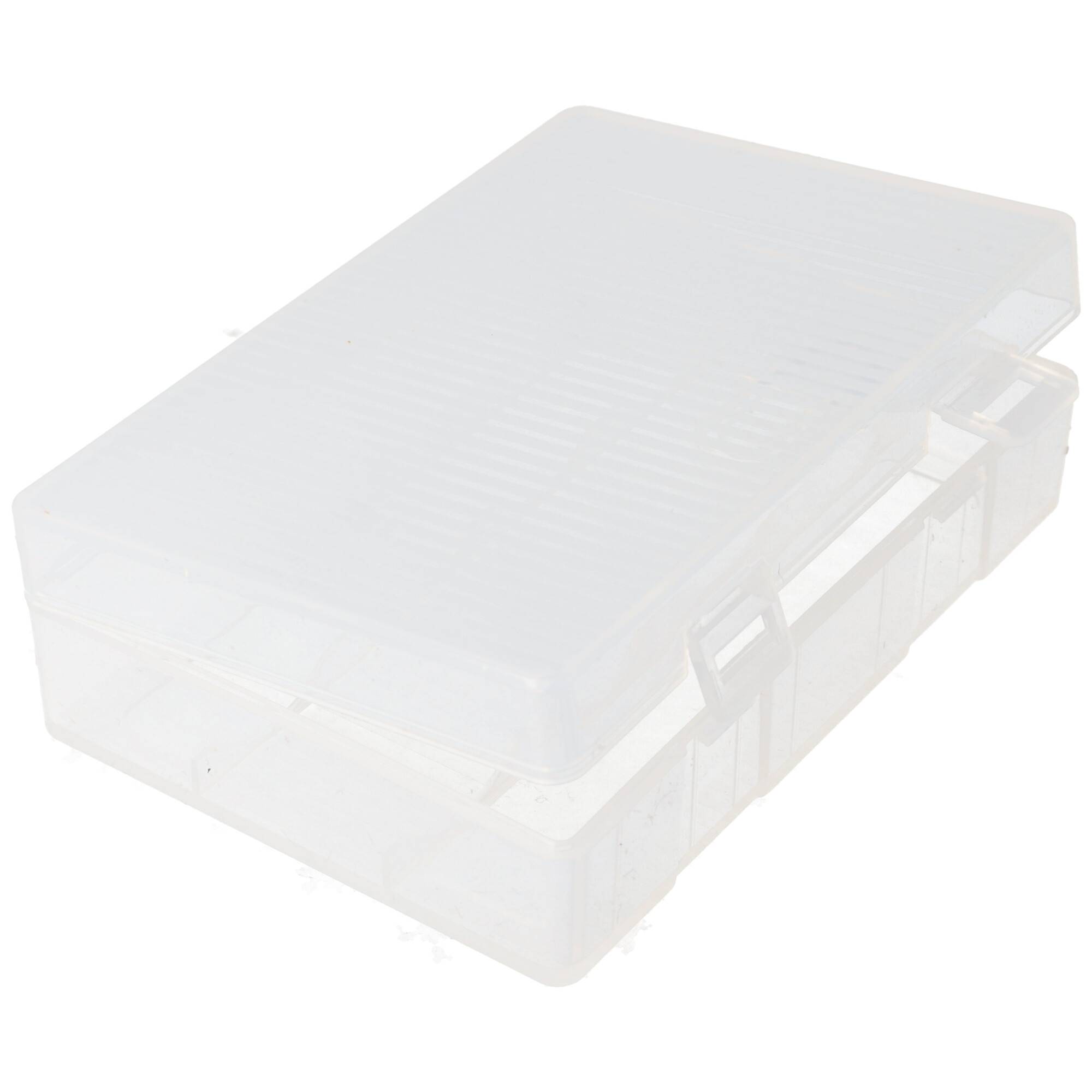 Akku-Aufbewahrungsbox für 4x 26650 max. Akkulänge bei 71,2mm, der 26650er AccuSafe