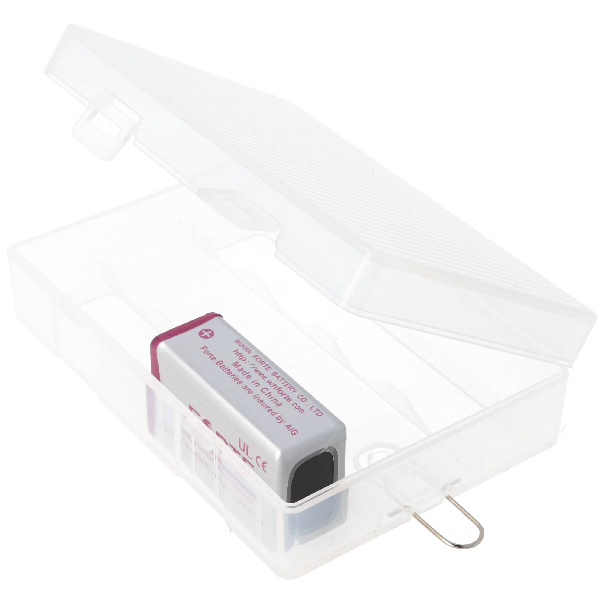 Akku-Aufbewahrungsbox für 4x 26650 max. Akkulänge bei 71,2mm, der 26650er AccuSafe