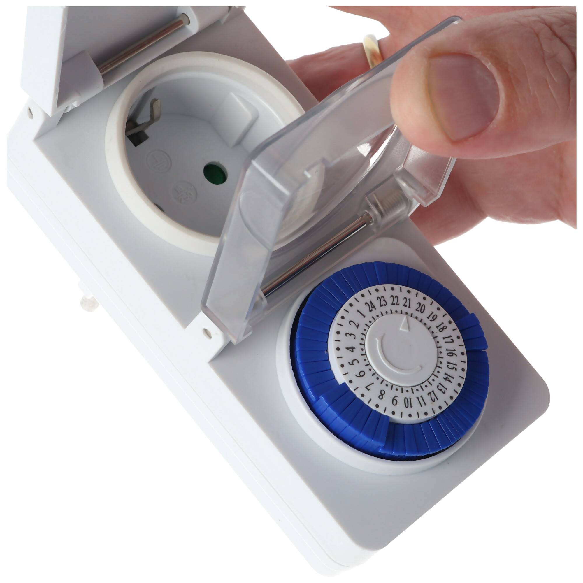 Goobay Analoge Zeitschaltuhr IP44 1 Stück im Karton