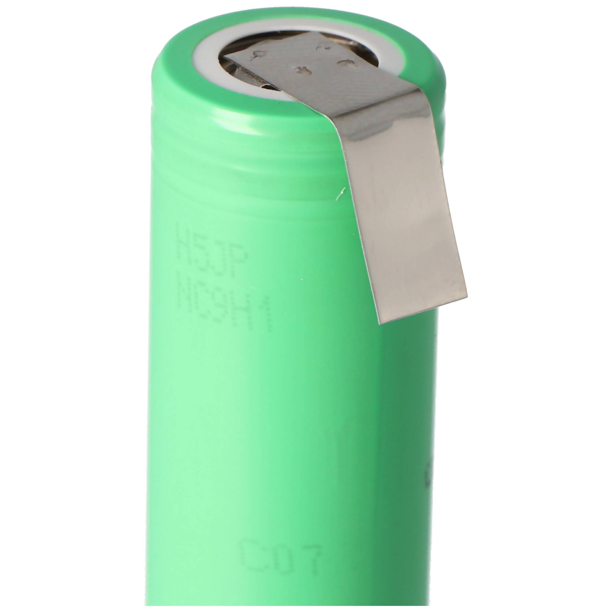 Samsung INR18650 25R 2500mAh 3,6V - 3,7V ungeschützt mit Lötfahne Z 64,85x18,3mm