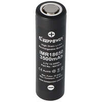 Keeppower IMR18650 3500mAh, 3,6V - 3,7V Li-Ion-Akku Flat Top Abmessungen beachten 65,1x18,45mm Keeppower IMR18650 3500mAh, 3,6V - 3,7V Li-Ion-Akku Flat Top Abmessungen beachten 65,1x18,45mm