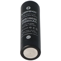Keeppower IMR18650 3500mAh, 3,6V - 3,7V Li-Ion-Akku Flat Top Abmessungen beachten 65,1x18,45mm Keeppower IMR18650 3500mAh, 3,6V - 3,7V Li-Ion-Akku Flat Top Abmessungen beachten 65,1x18,45mm