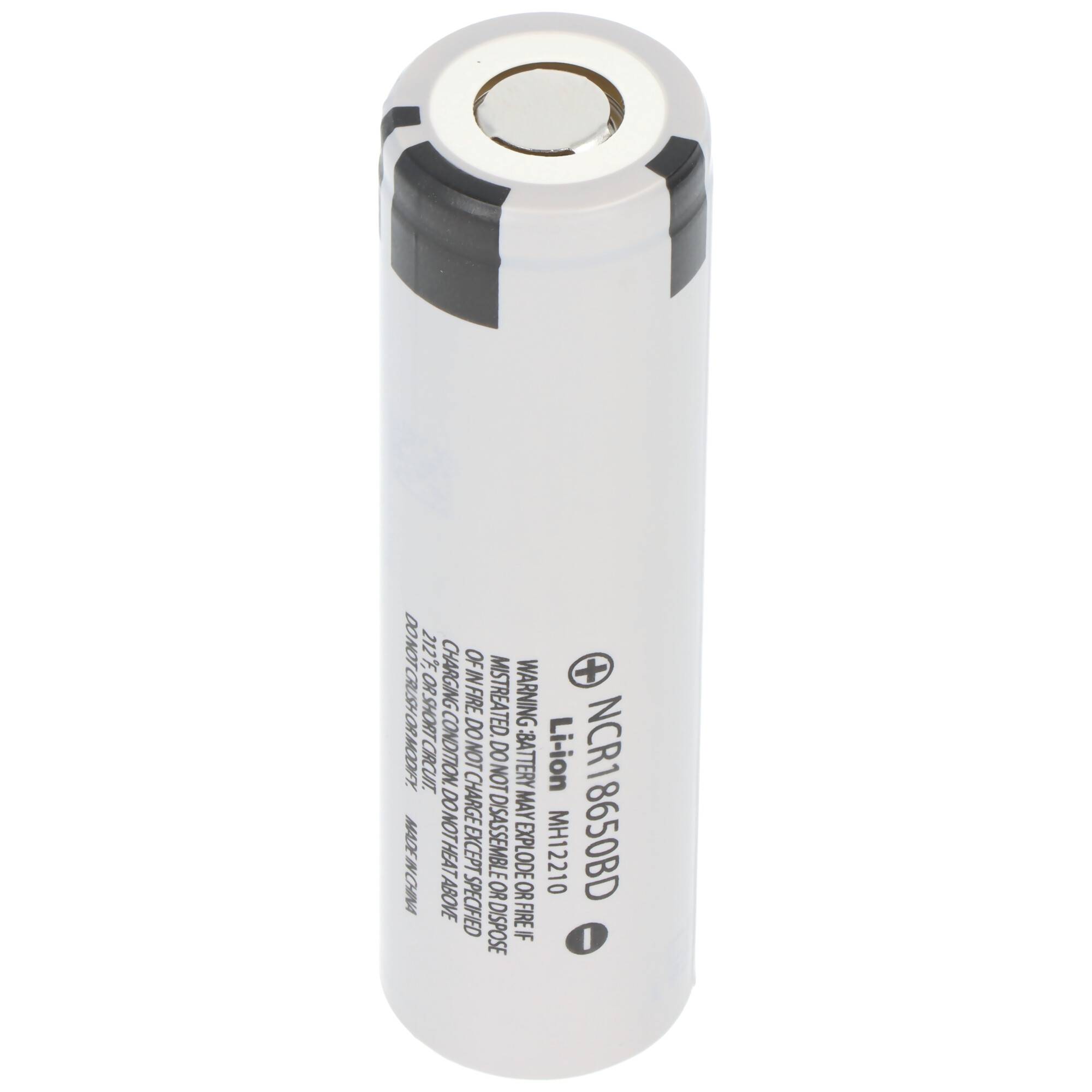 Panasonic NCR18650BD 3,6V 3180mAh Li-Ion-Akku ungeschützt, Abmessungen 64,9x18,1mm beachten