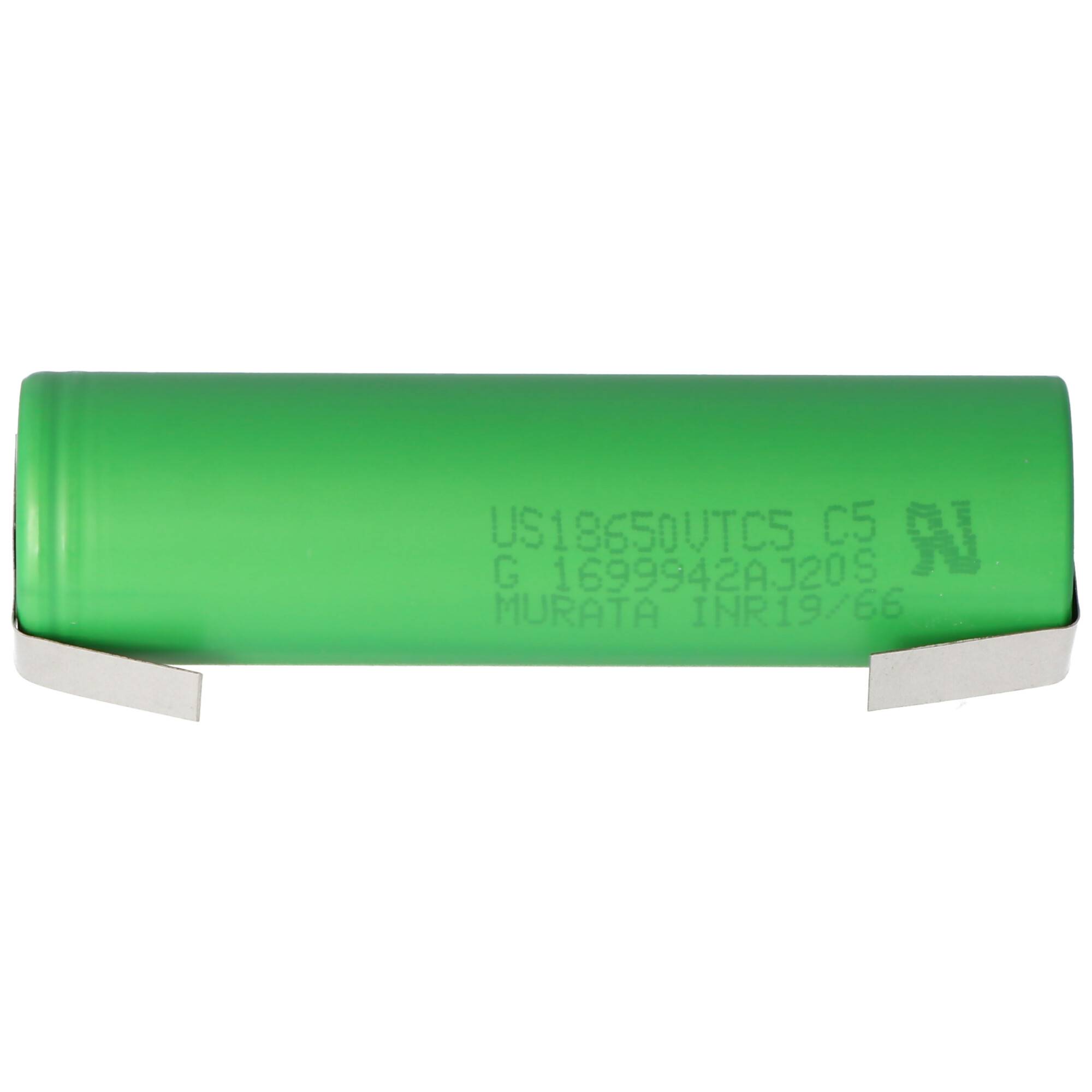 Sony Konion US18650VTC5 2600mAh 3,6V - 3,7V 65,4x18,2mm mit Lötfahne U