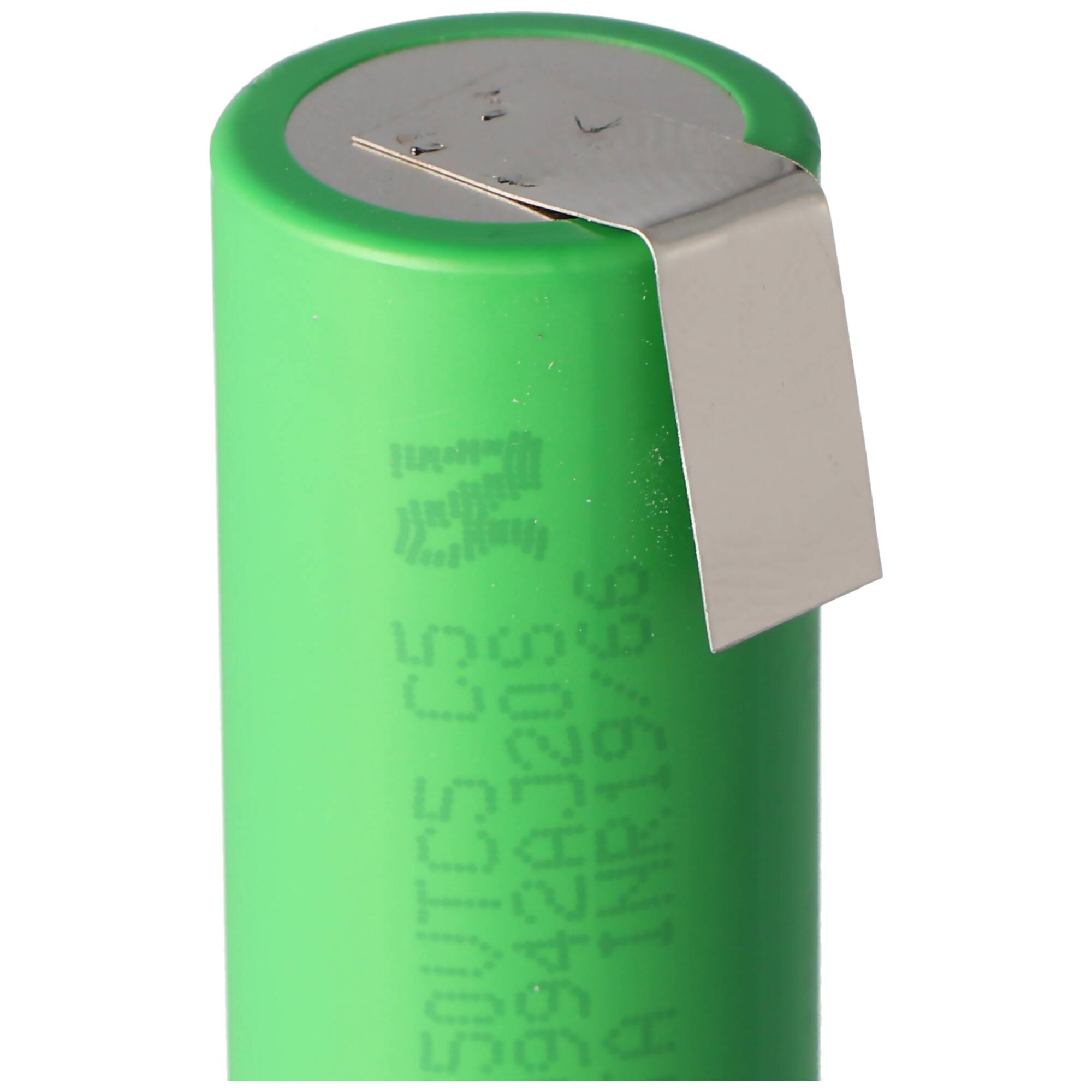 Sony Konion US18650VTC5 2600mAh 3,6V - 3,7V 65,4x18,2mm mit Lötfahne U