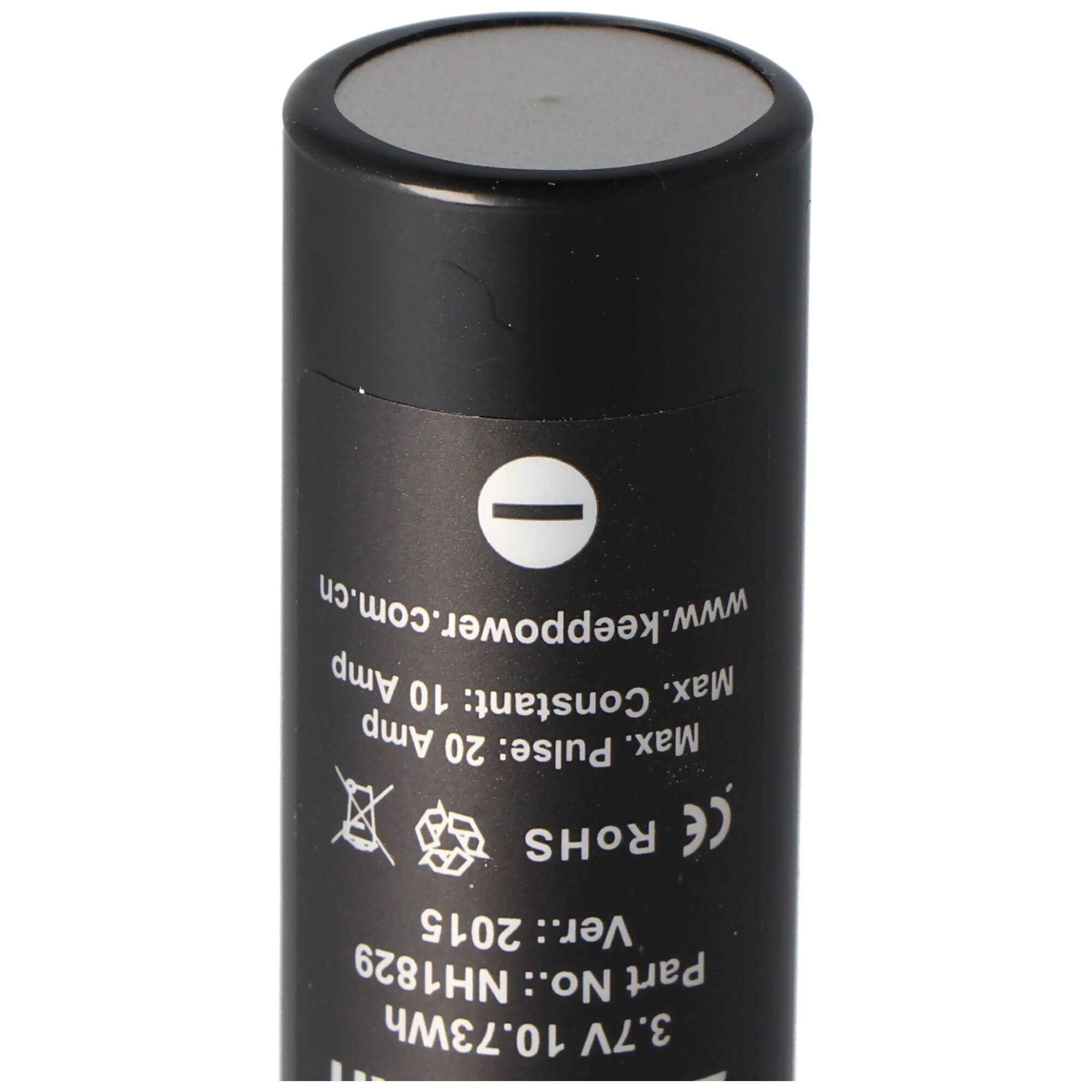 Keeppower IMR18650 - 2900mAh, 3,7V Li-Ion-Akku 10A (Flat Top)