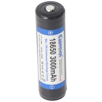 Keeppower 18650 3000mAh 3,6V - 3,7V 69x18,85mm Li-Ion-Akku PCB geschützt Keeppower 18650 3000mAh 3,6V - 3,7V 69x18,85mm Li-Ion-Akku PCB geschützt