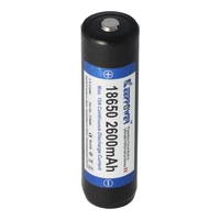 Keeppower R 18650 2600mAh 3,6V - 3,7V Li-Ion-Akku geschützt (Pluspol erhöht) Keeppower R 18650 2600mAh 3,6V - 3,7V Li-Ion-Akku geschützt (Pluspol erhöht)