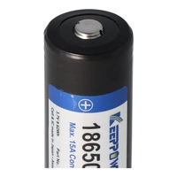 Keeppower R 18650 2600mAh 3,6V - 3,7V Li-Ion-Akku geschützt (Pluspol erhöht) Keeppower R 18650 2600mAh 3,6V - 3,7V Li-Ion-Akku geschützt (Pluspol erhöht)