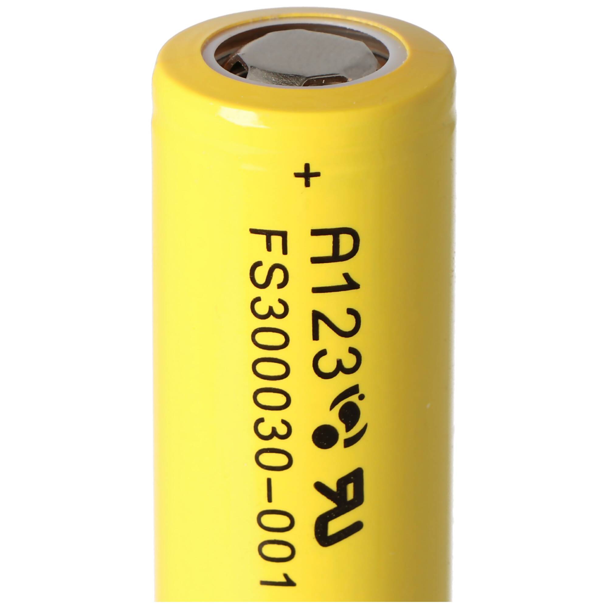 A123 APR18650M1-A 1100mAh 3,2V - 3,3V LiFePo4 Akku