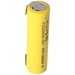 A123 APR18650M-A1 1100mAh 3,2V - 3,3V LiFePo4 Akku mit Lötfahne U-Form A123 APR18650M-A1 1100mAh 3,2V - 3,3V LiFePo4 Akku mit Lötfahne U-Form