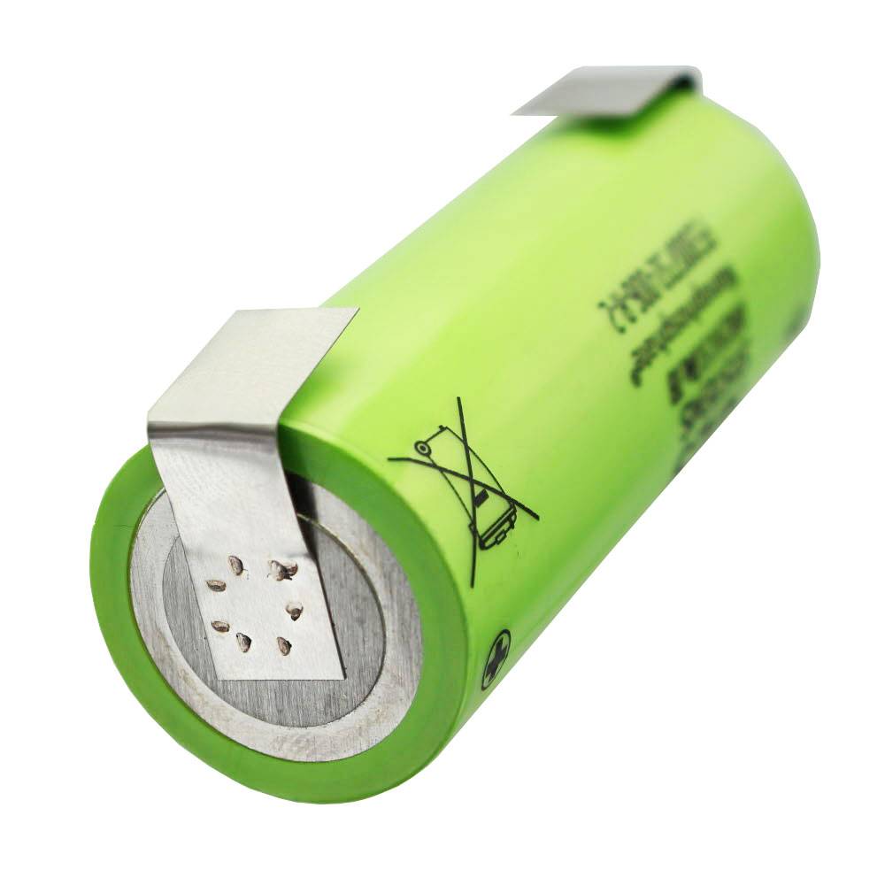 A123 ANR26650M1B 2500mAh 3,3V LiFePo4 Akku mit Lötfahnen U-Form, ungeschützt, 26,25x65mm