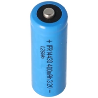 IFR 14430 400mAh 3,2V LiFePo4 Akku mit Kopf 43,8x14,2mm, ungeschützt IFR 14430 400mAh 3,2V LiFePo4 Akku mit Kopf 43,8x14,2mm, ungeschützt