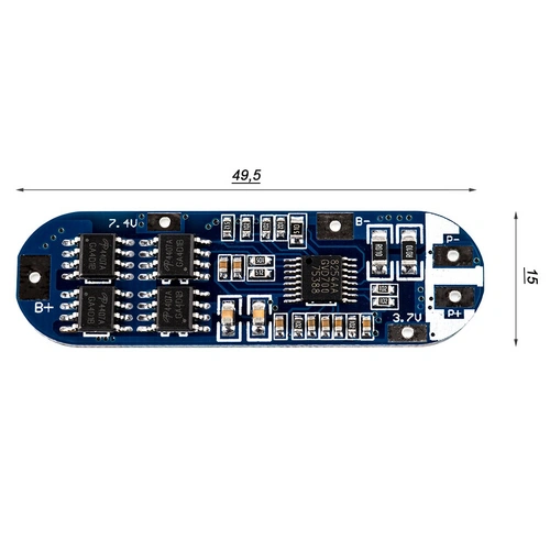 3S PCB - Keeppower XZD-3S1550 (Schutzelektronik) 3S PCB - Keeppower XZD-3S1550 (Schutzelektronik)