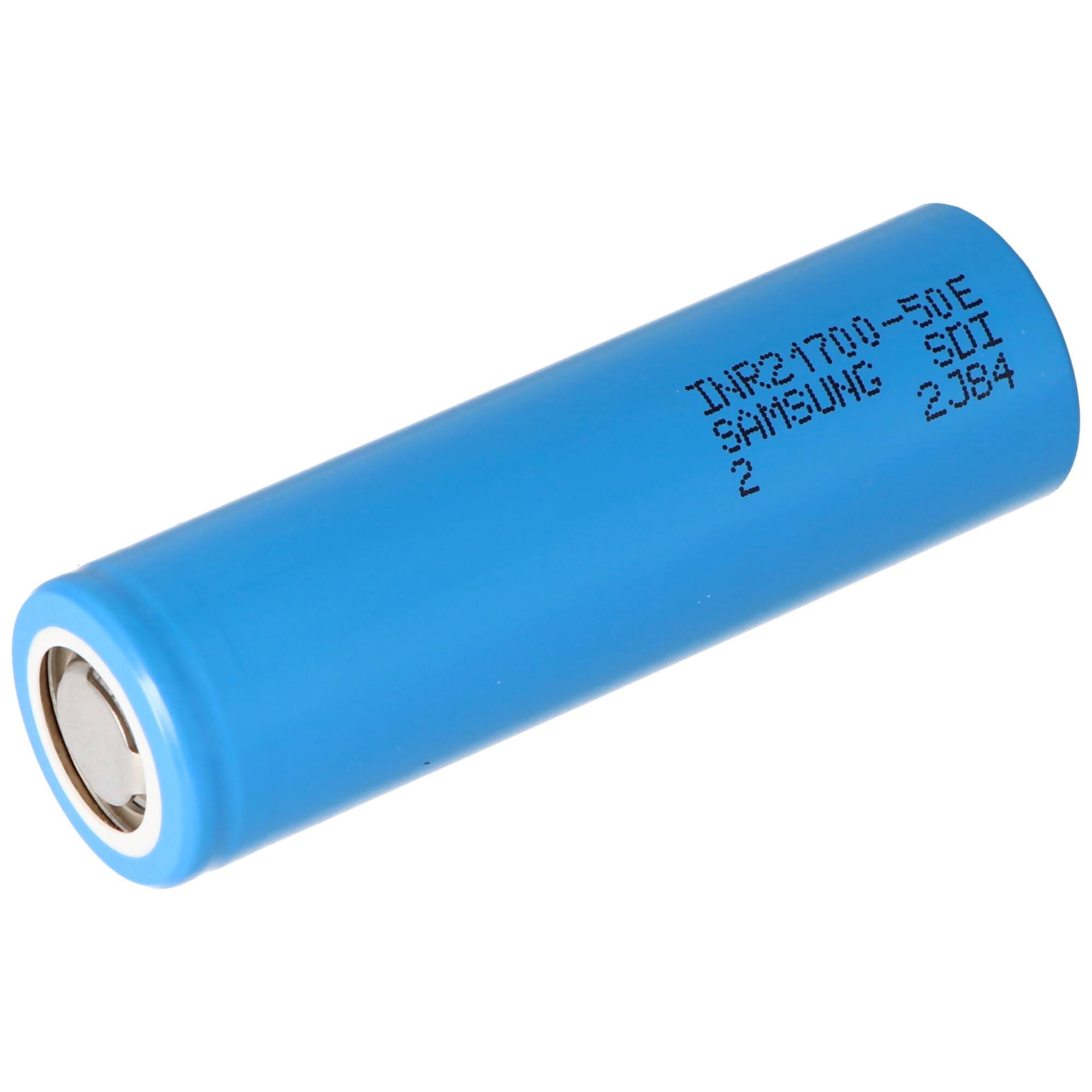 Samsung INR21700 50E 5000mAh max. 15A 3,6-3,7 Volt Abmessungen 21,25x70,8mm
