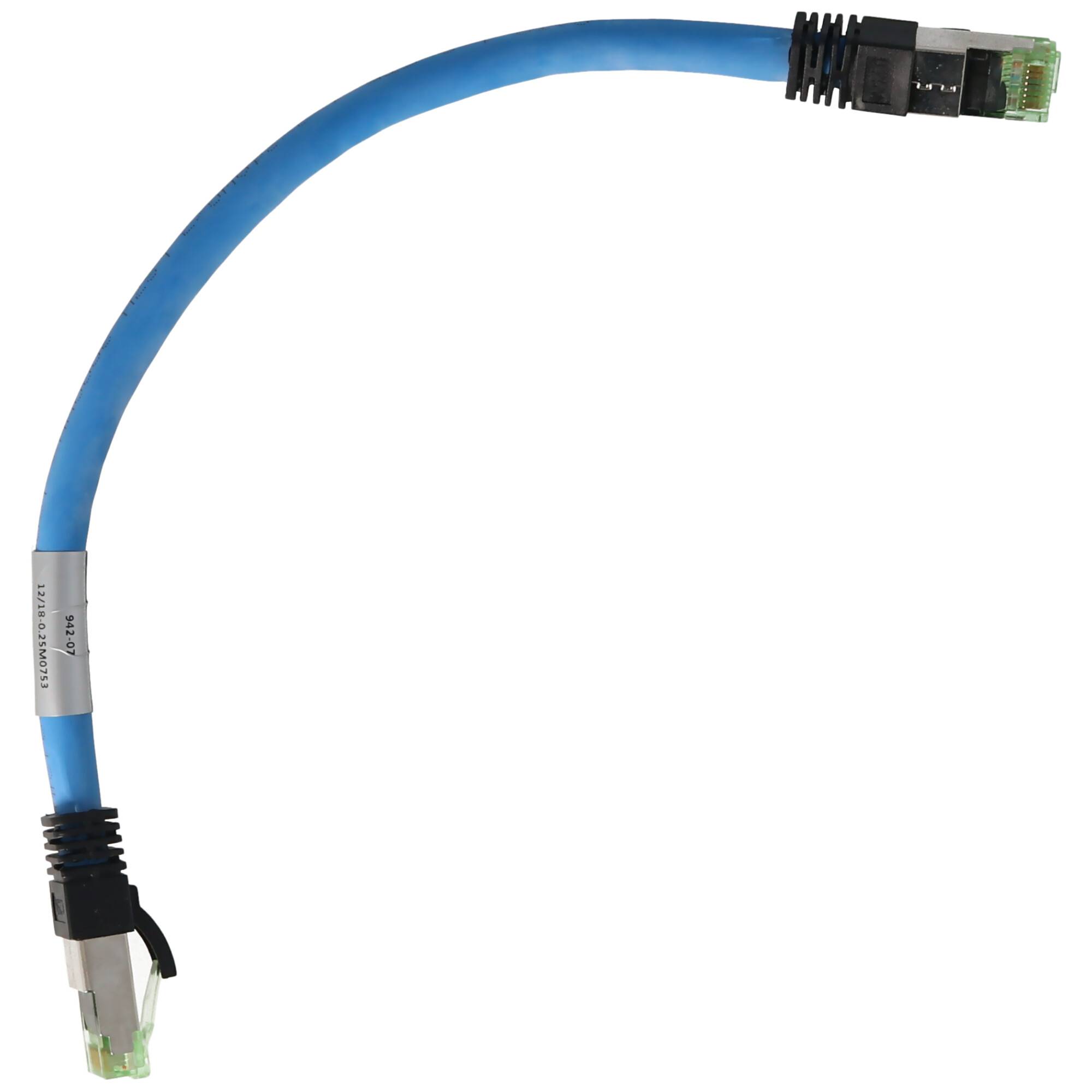 Goobay CAT 8.1 Netzwerkkabel, S/FTP (PiMF), Blau