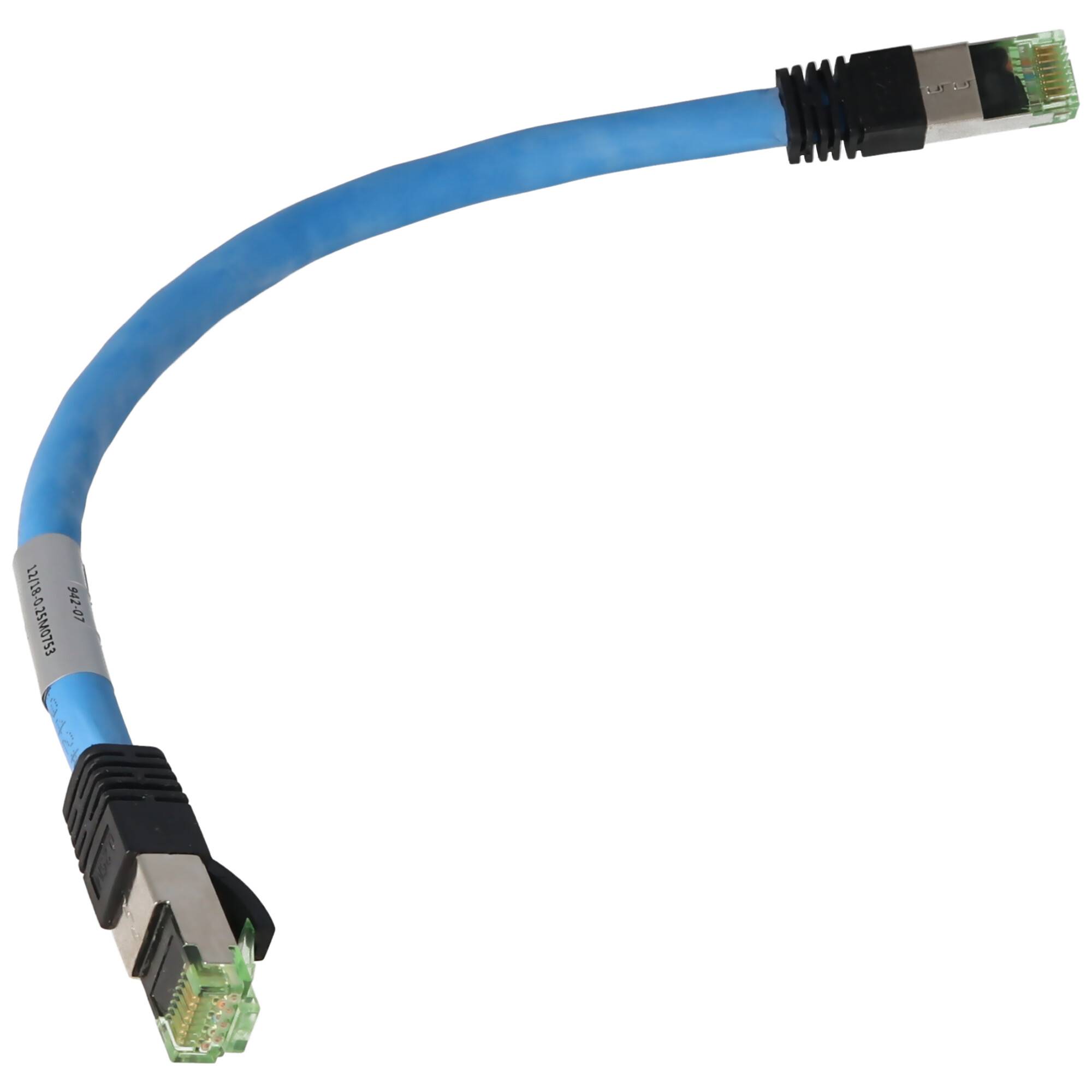 Goobay CAT 8.1 Netzwerkkabel, S/FTP (PiMF), Blau 20,00 m