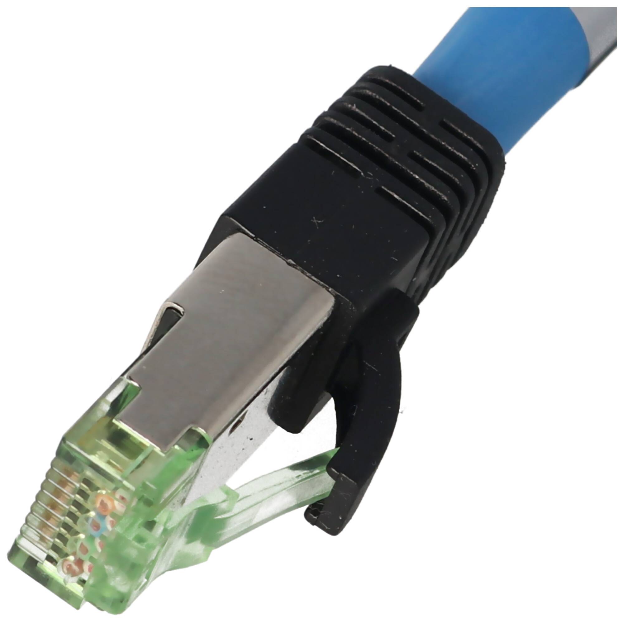 Goobay CAT 8.1 Netzwerkkabel, S/FTP (PiMF), Blau 20,00 m