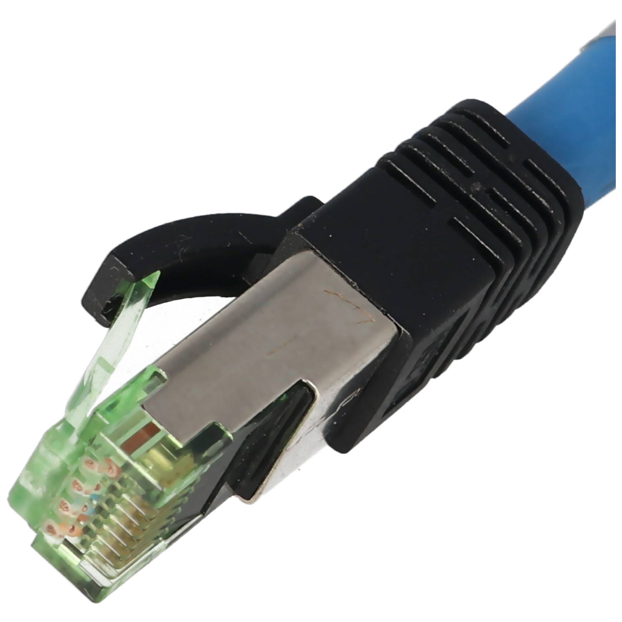 Goobay CAT 8.1 Netzwerkkabel, S/FTP (PiMF), Blau 10,00 m