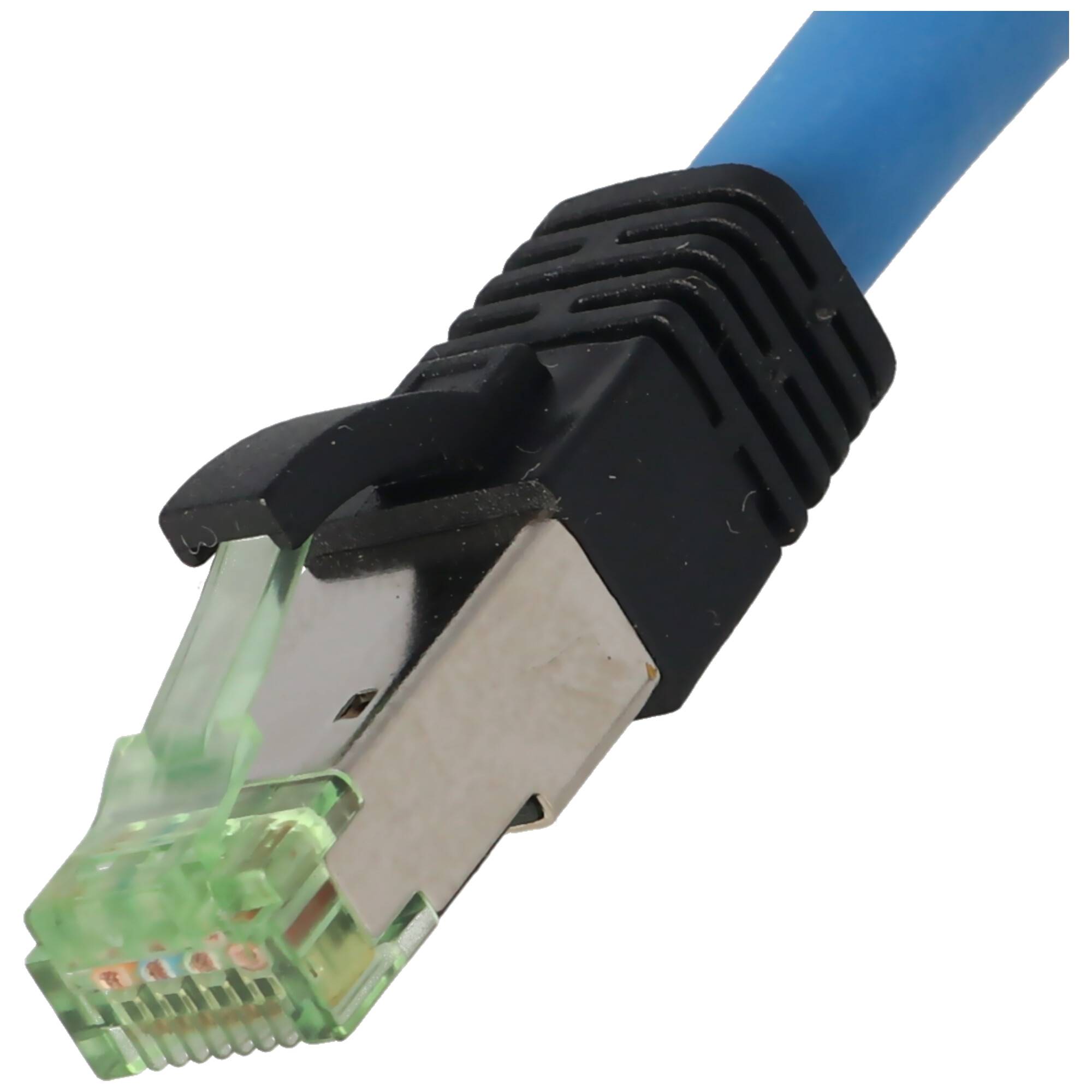 Goobay CAT 8.1 Netzwerkkabel, S/FTP (PiMF), Blau