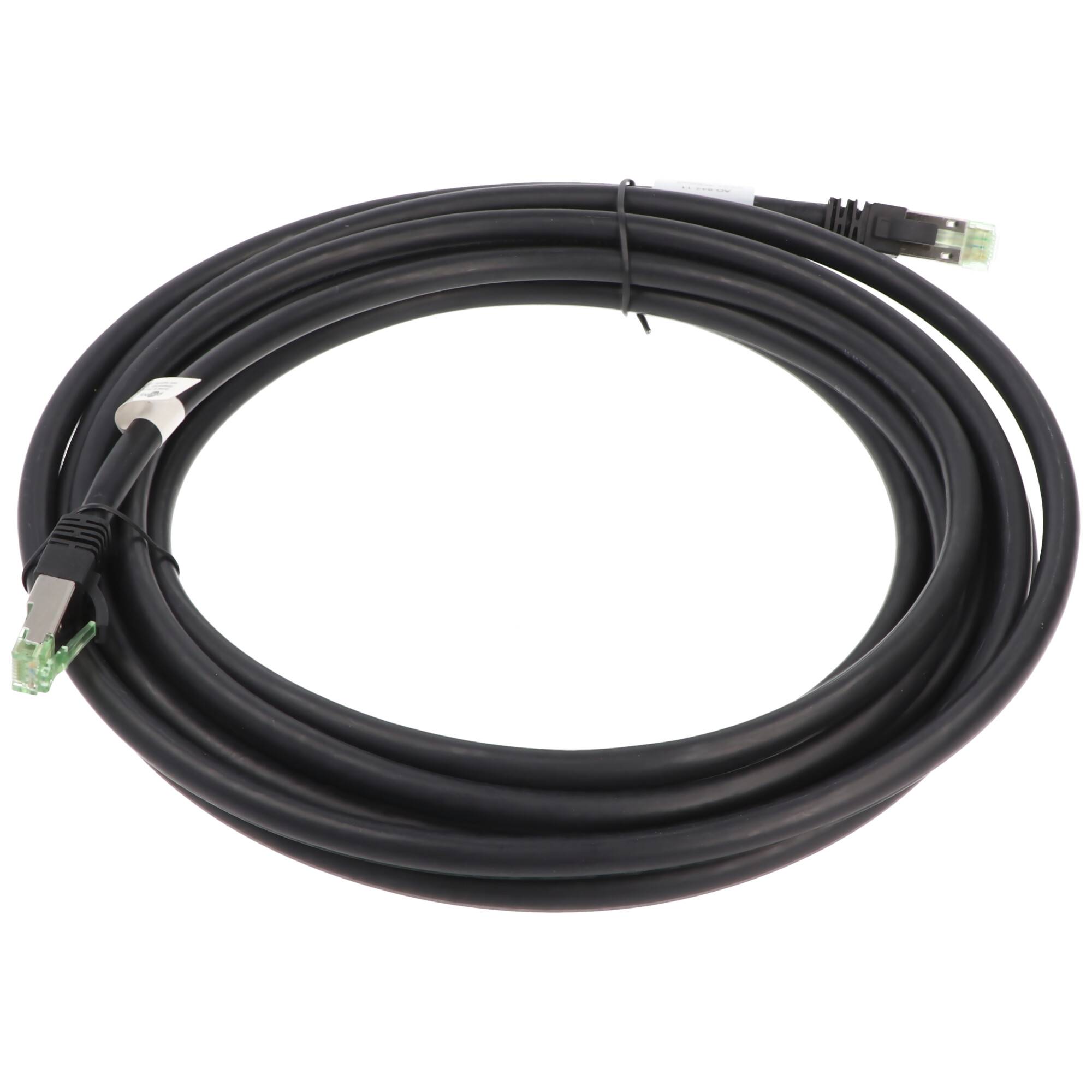 Goobay CAT 8.1 Netzwerkkabel, S/FTP (PiMF), Schwarz 7,50 m