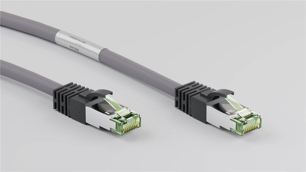 Goobay CAT 8.1 Netzwerkkabel, S/FTP (PiMF), Grau 1,00 m